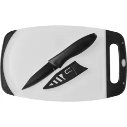 Kitchen Knife With Cutting Board Set Display Image